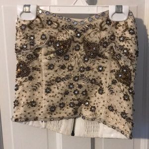 Urban Outfitters Sparkle Beaded Top